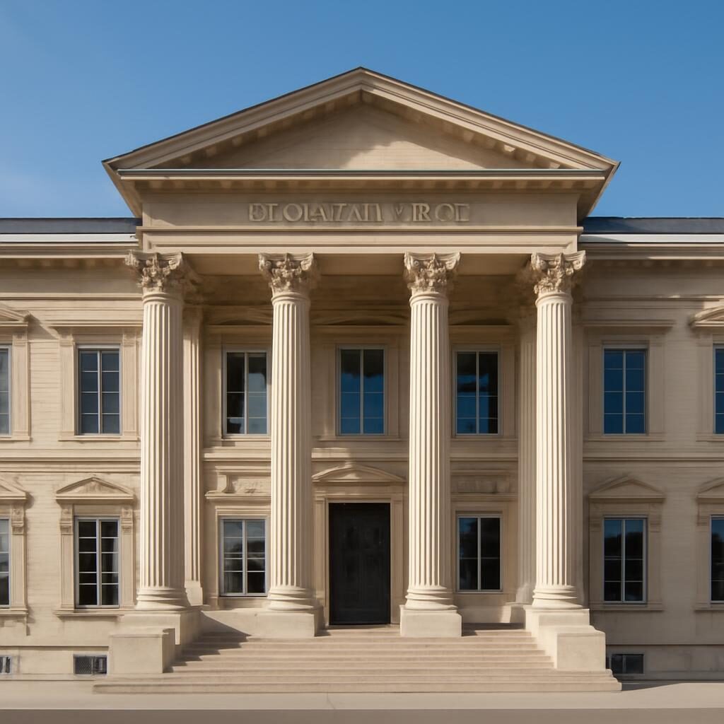 Cour d'appel française, architecture classique