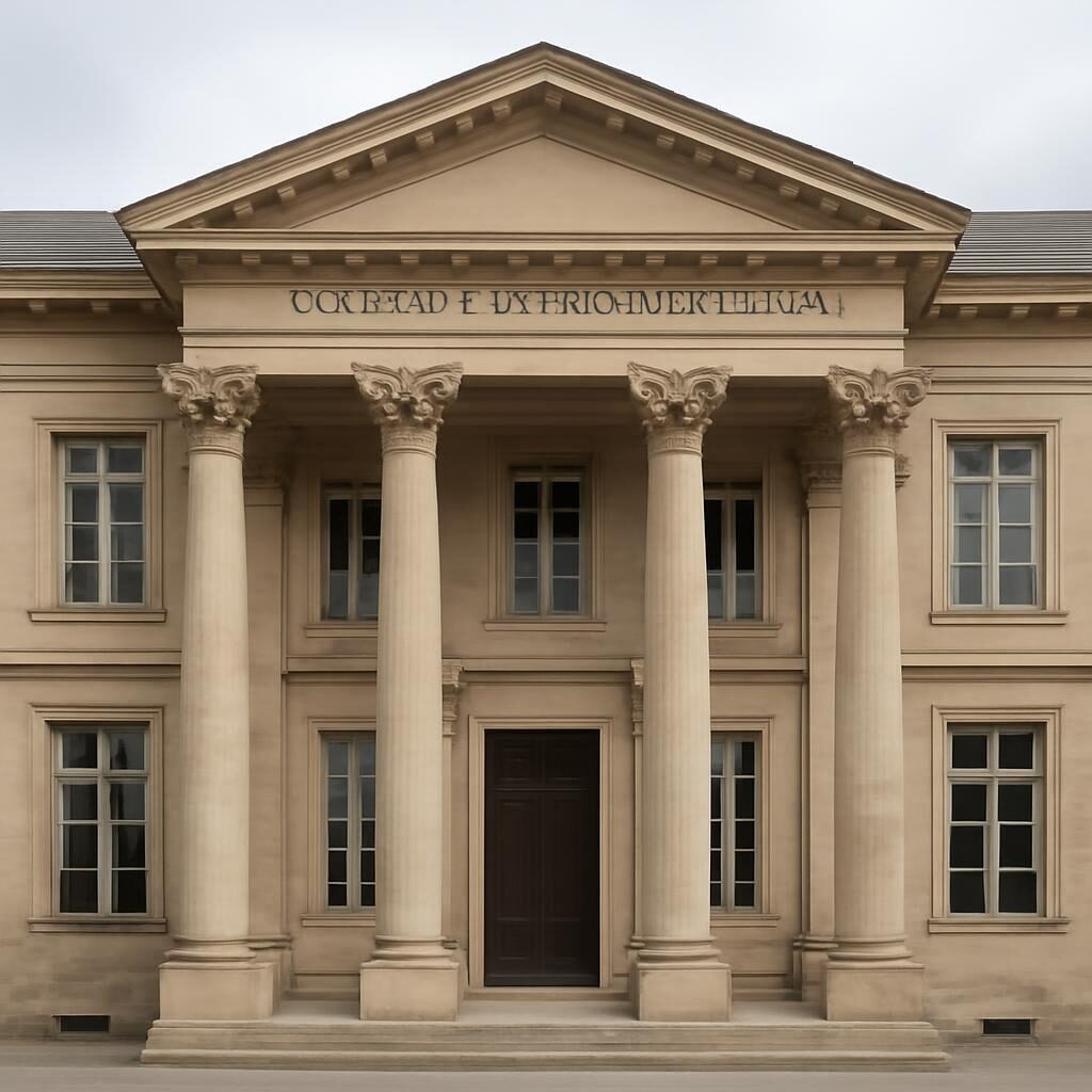 Tribunal du conseil de prud'hommes, façade bâtiment
