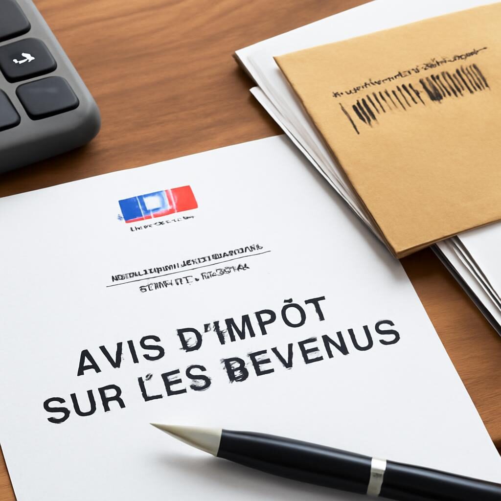 Avis d'imposition et calcul de réclamation fiscale