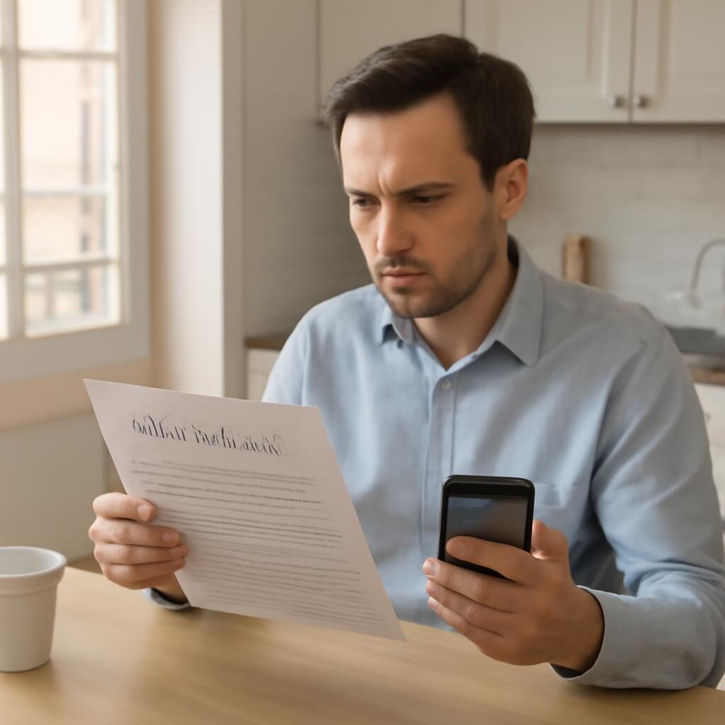 Particulier verifiant les delais d'action en justice sur calendrier et courrier