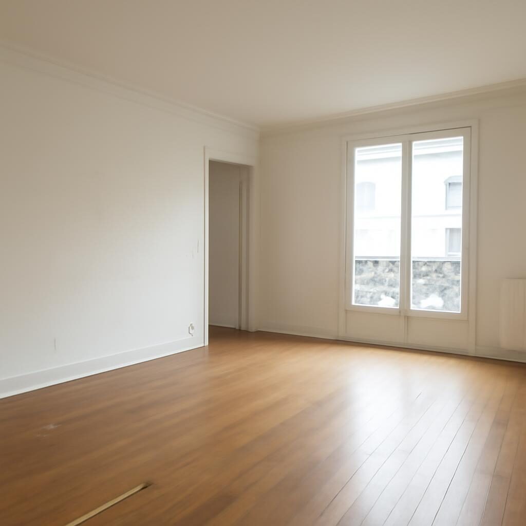 Appartement vide après départ du locataire